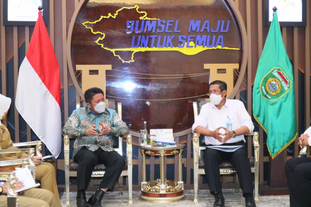 Dukung Pembangunan Kelistrikan Provinsi Sumsel, HD sambut baik Kunjungan Direktur PLN Regional Sumatera Kalimantan