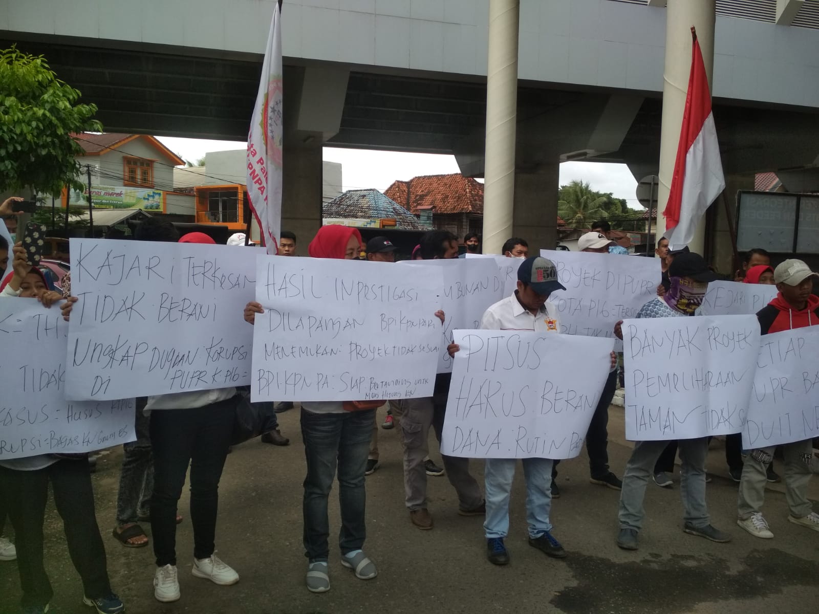 BPI Kembali Demo Kejaksaan Terkait Kasus Dinas PU Perkim Kota Palembang