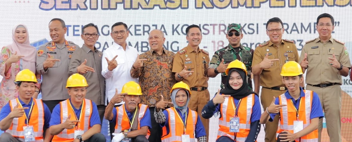 Dinas PUPR Kota  Palembang Gelar Bimtek Sertifikasi Pekerja Konstruksi