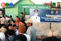 Bupati H. Heri Amalindo tolong menolong membantu Kebakaran Pali dengan Bangun 3 Rumah