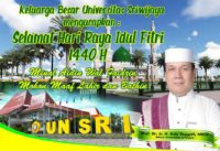 Prof. Dr. Ir. H. Anis Saggaff, MSCE| Selamat Hari Raya Idul Fitri 1440 H