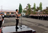 Polres Lahat Gelar Operasi Pengamanan Sidang Perselisihan Pemilu 2019