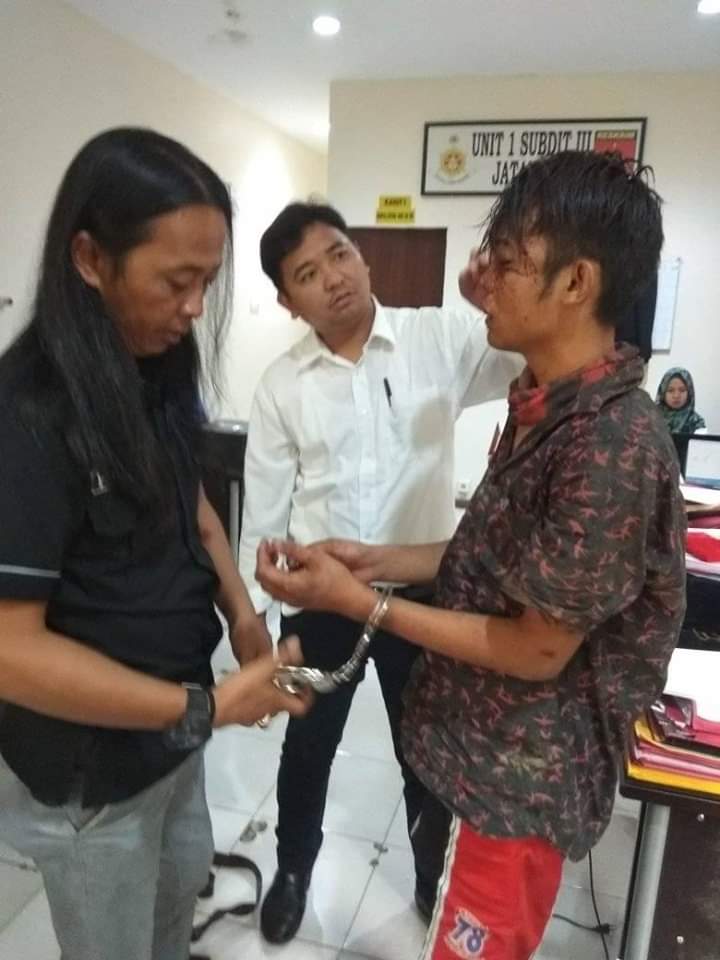 Satu Pelaku Begal Ditangkap Saat Bersembunyi di Semak-Semak