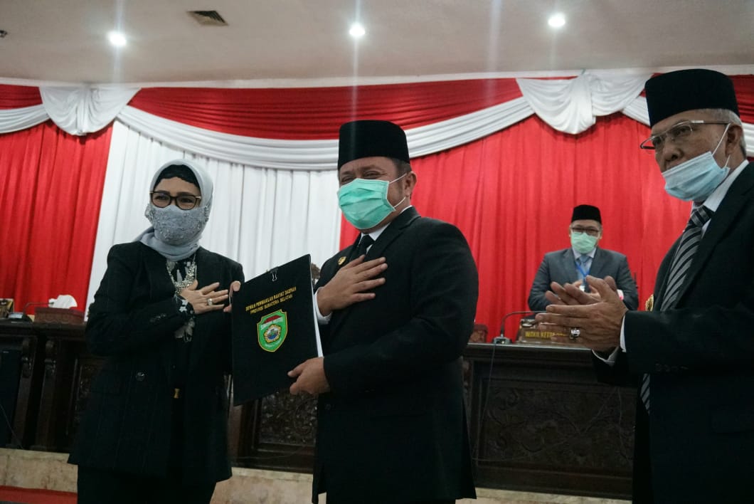 DPRD Setujui Raperda Pertanggungjawaban Pelaksanaan APBD Sumsel 2019