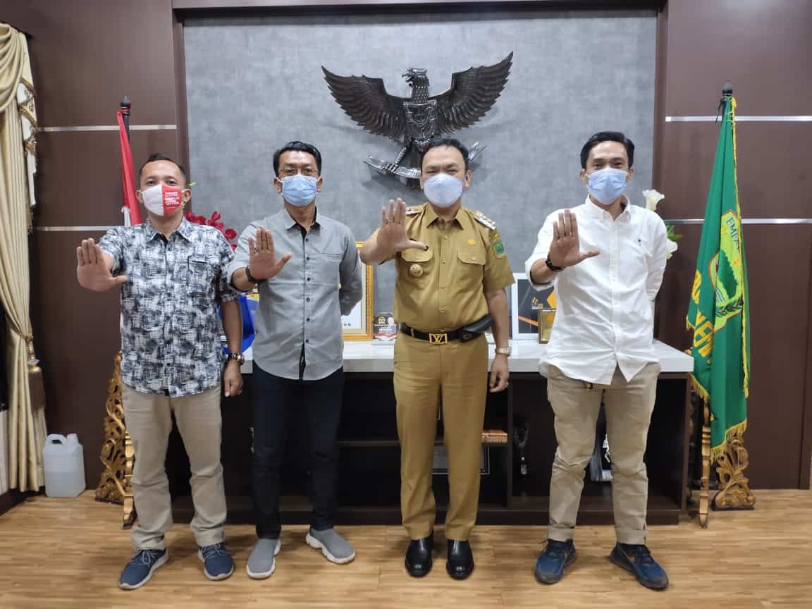 Bupati Terima Kunjungan 3 Ketua Organisasi Wartawan Di Kabupaten Empat Lawang