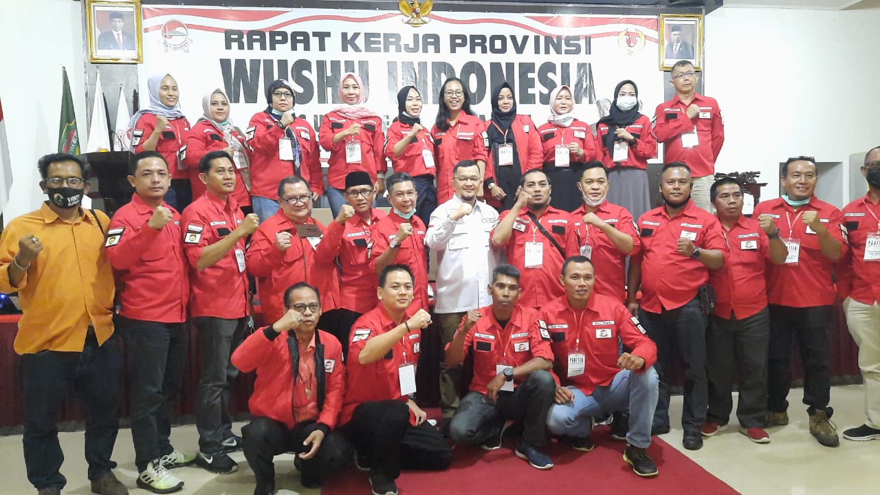 Pengprov Wushu Sumsel Sukses Gelar Raker Dengan Target Sabet Emas Di PON 2024