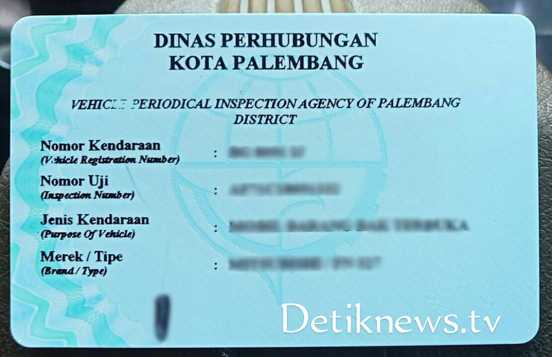 Hilangnya Kartu KIR Milik CV. Anugrah Perdana