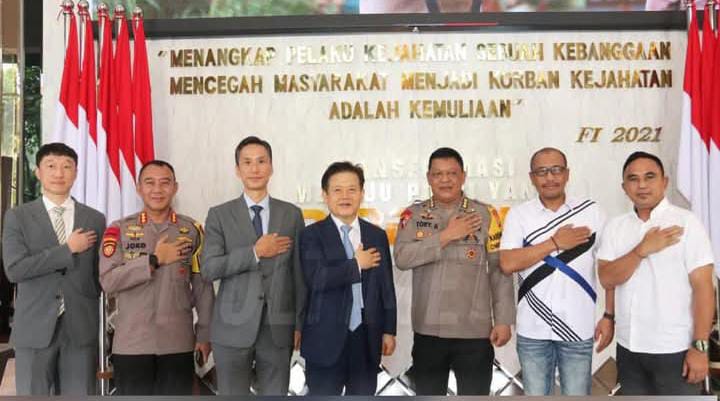 Polda Metro Jaya Menerima Kunjungan Delegasi Dari Korean National Police Commission (KNPC)