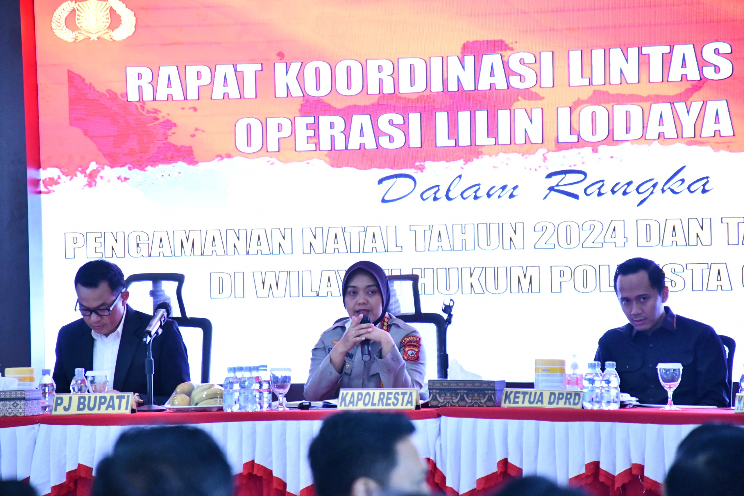 Polresta Cirebon Gelar Rakor Lintas Sektoral Pengamanan Operasi Lilin Lodaya Tahun 2024