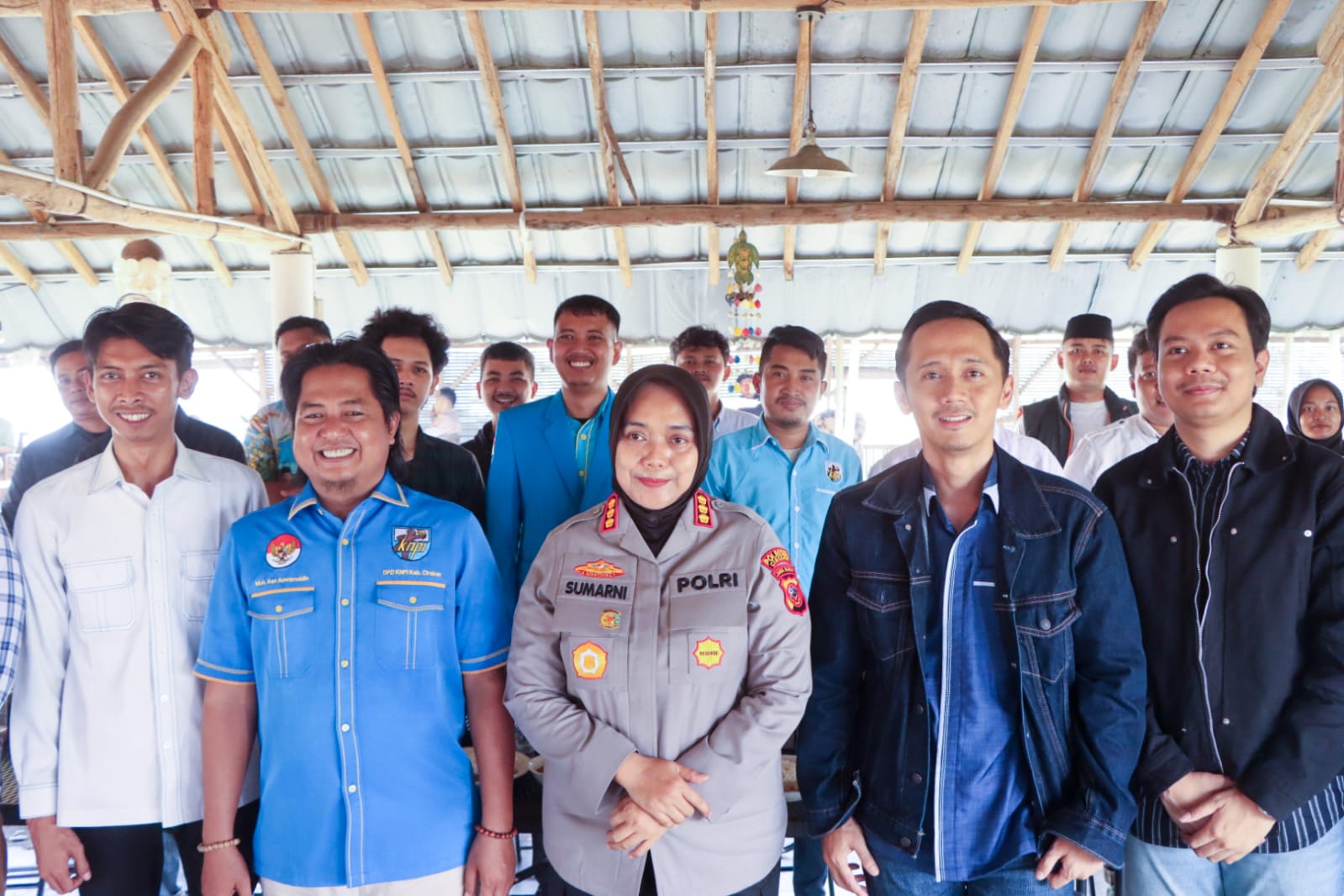 Kapolresta Cirebon Menjadi Narasumber Diskusi Ketahanan Pangan Bersama KNPI