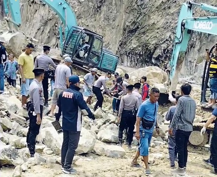 Insiden Tambang Batu Alam Menelan Jiwa