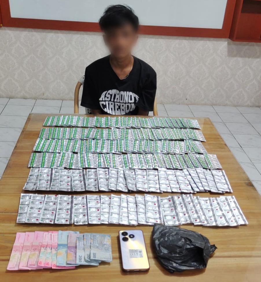 Polresta Cirebon Amankan Pengedar OKT