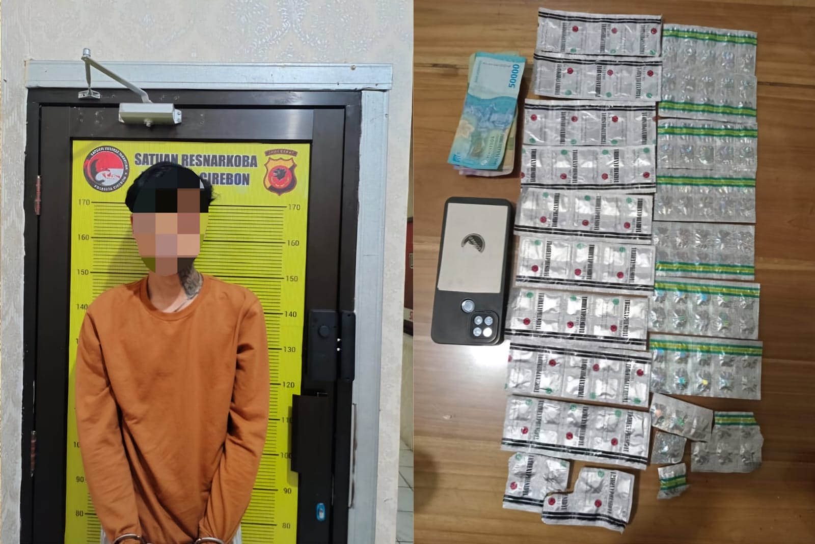 Polresta Cirebon Amankan Pengedar OKT