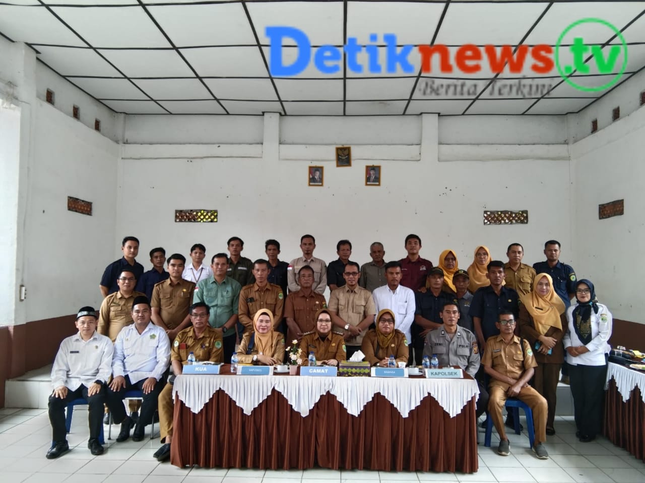 Forkopimcam Penukal Abab Gelar Rakor Tingkatkan Sinergitas Dan Perkuat Layanan Publik