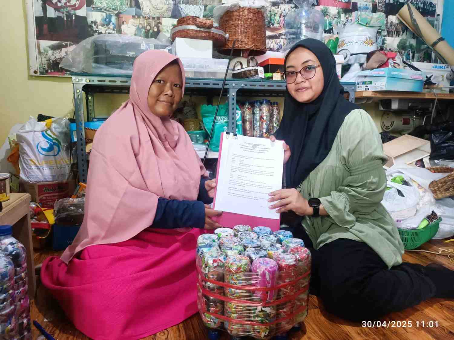 PLN UPT Palembang dan Bank Sampah KGS Jalin Kerja Sama Kelola Sampah Anorganik Berbasis 3R