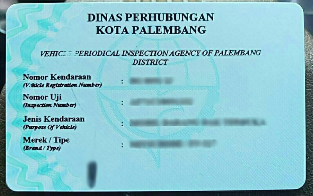 Hilangnya Satu Lembar Kartu KIR + Sertifikat KIR Mobil