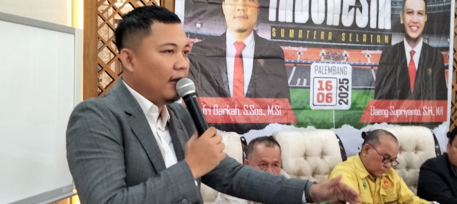 Sefri Barkah Resmi Menjadi Ketua Umum Pengprov Komite Sepakbola Mini Indonesia Sumsel