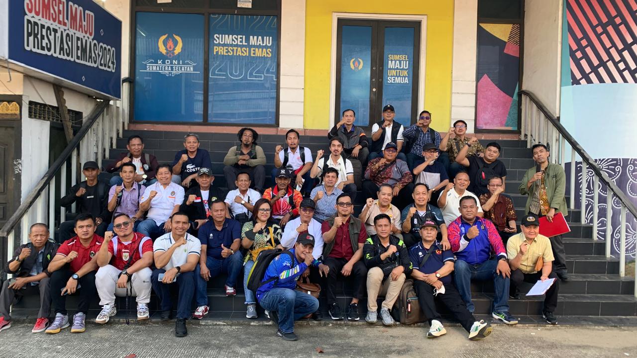 Tubagus Berangkatkan 35 TD dan 14 Pendamping, Cek Persiapan Venue Porprov Sumsel XV