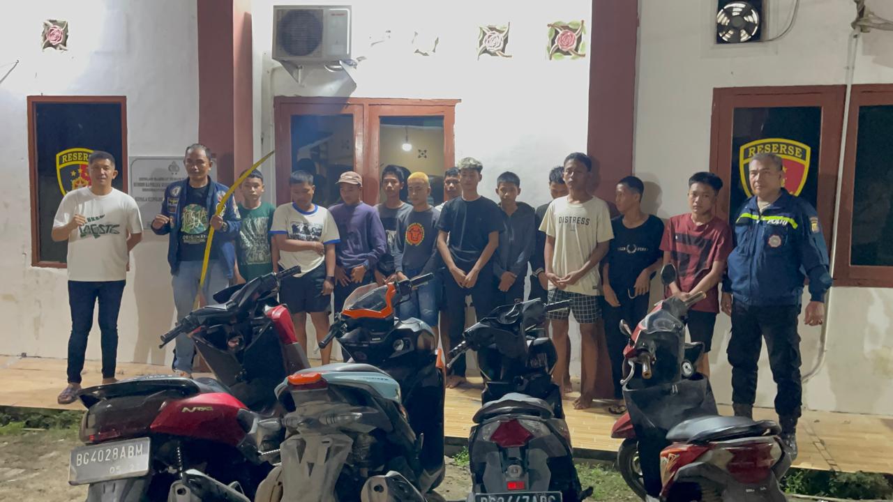 Adi BGP Ajak Warga Serta Pihak Polsekta Kertapati Gerebek Markas Geng Tawuran, Amankan 12 Remaja