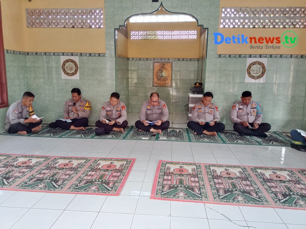 Polsek Talang Ubi Kembali Menggelar Kegiatan Rutin Bimbingan Rohani dan Mental