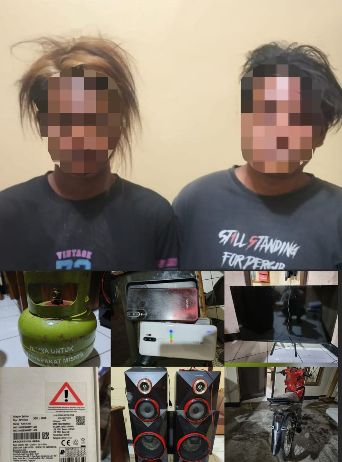 Polresta Cirebon Amankan 2 Pelaku Curat Rumah Kosong