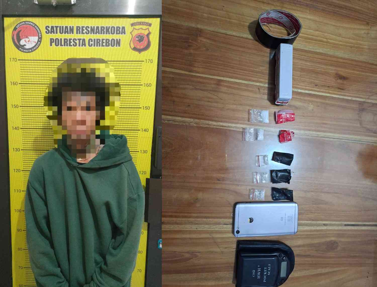 Ungkap Kasus Peredaran Sabu di Cirebon, Polresta Cirebon Amankan Seorang Tersangka