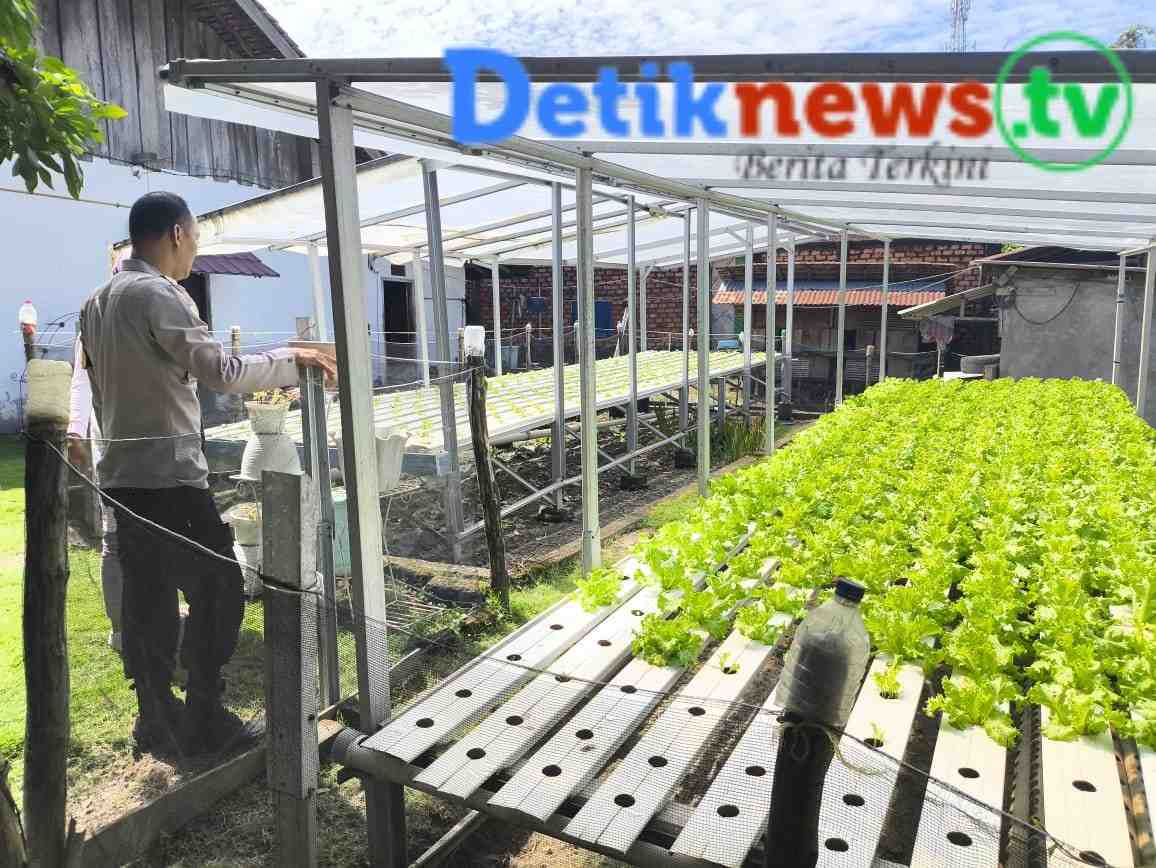 Dari Pekarangan Jadi Ladang Harapan: Polres Muara Enim Dorong Warga Wujudkan Ketahanan Pangan