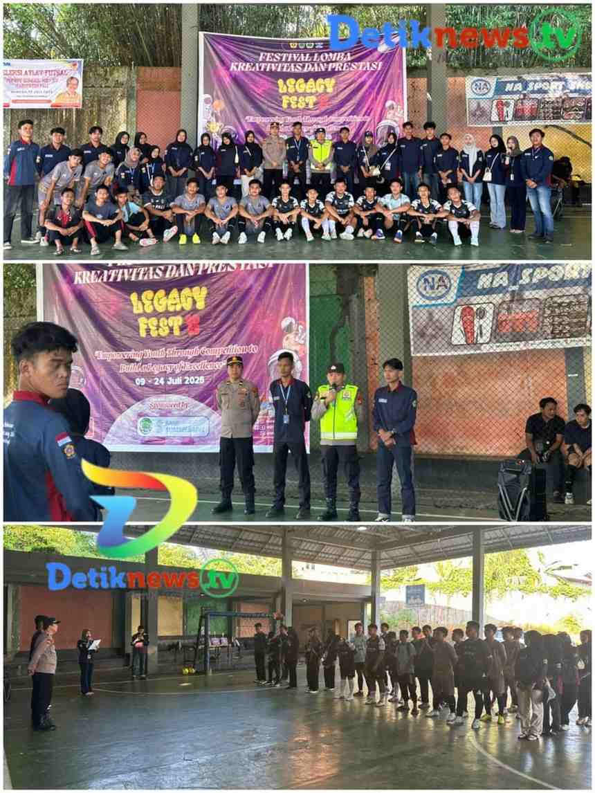POLRES PALI AMANKAN PERLOMBAAN LEGACY FEST HIMAPALI UNSRI 2025