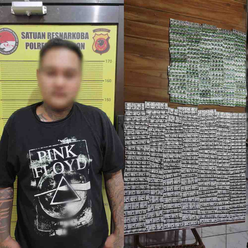 Polresta Cirebon Amankan Pengedar OKT di Kecamatan Gegesik