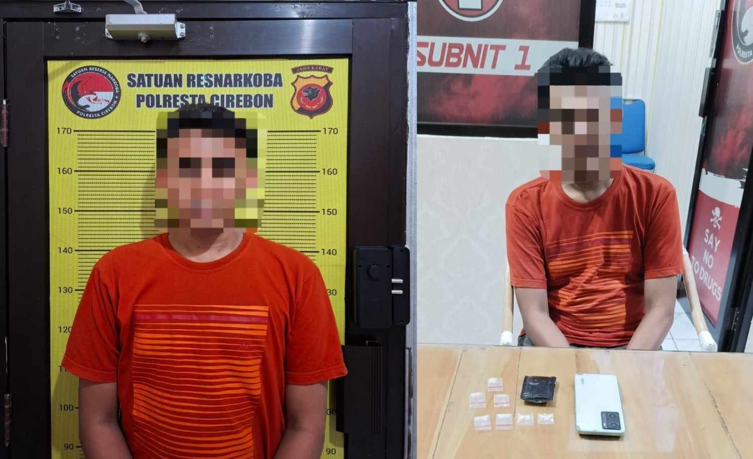 Polresta Cirebon Amankan Pengedar Sabu-Sabu di Gegesik