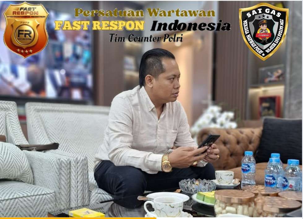Ketum Persatuan Wartawan Fast Respon Indonesia Dian Surahman  Setor Hampir Seribu Data Media Kepada Para Jenderal Pembina FRI