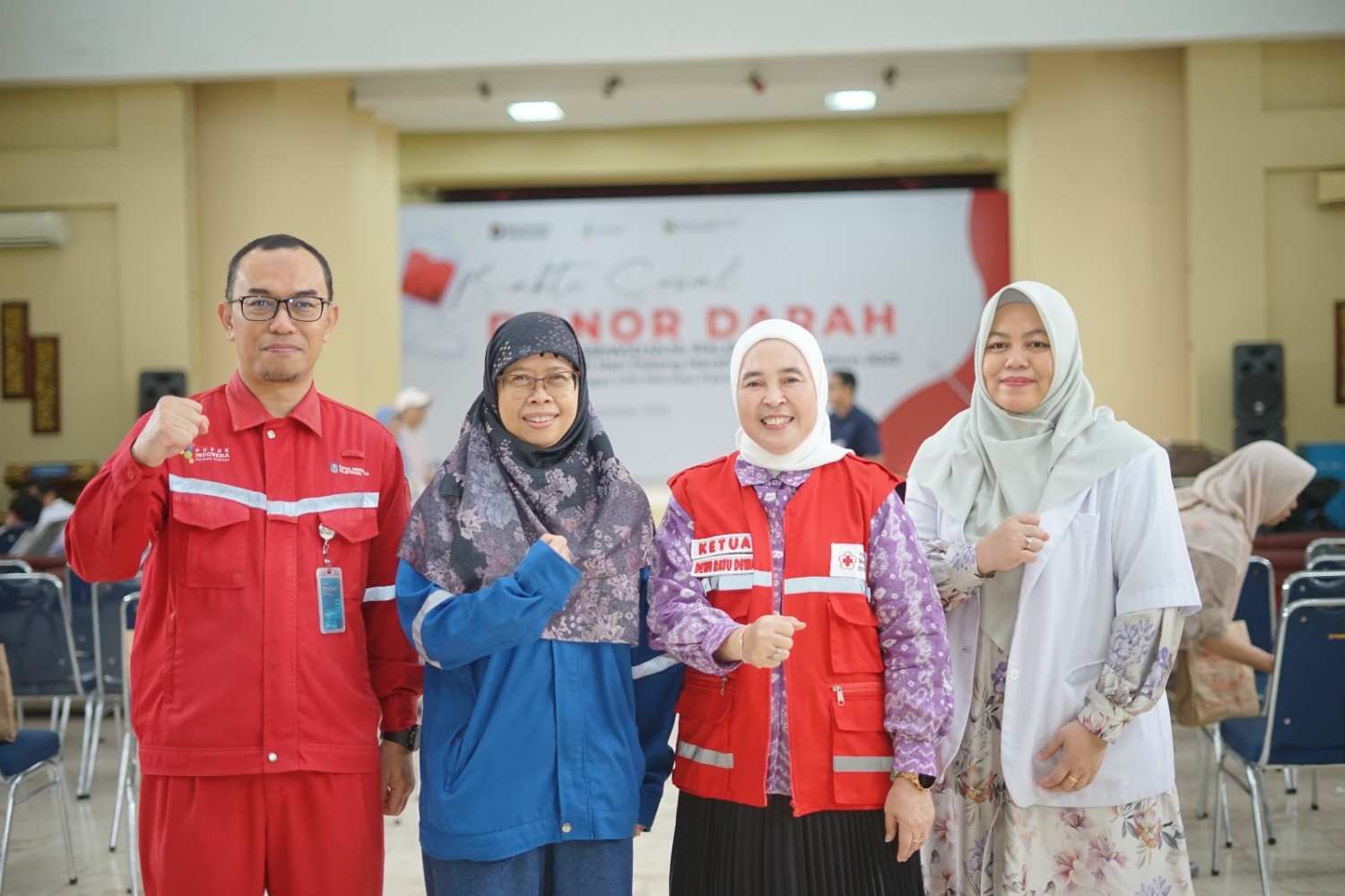 PUSRI Gelar Aksi Donor Darah Peringati Hari Palang Merah Indonesia 2025