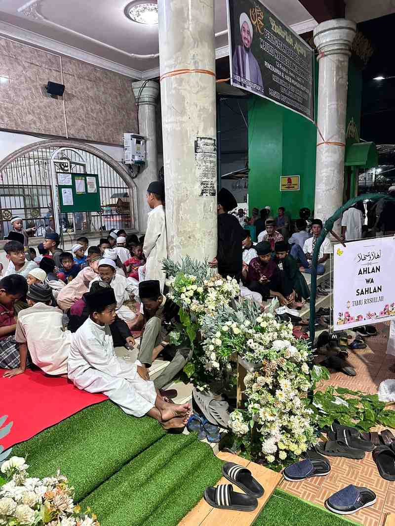 Peringatan Maulid Nabi Muhammad SAW 1447 H di Masjid Mu’awanatul Muttaqien Berlangsung Khidmat