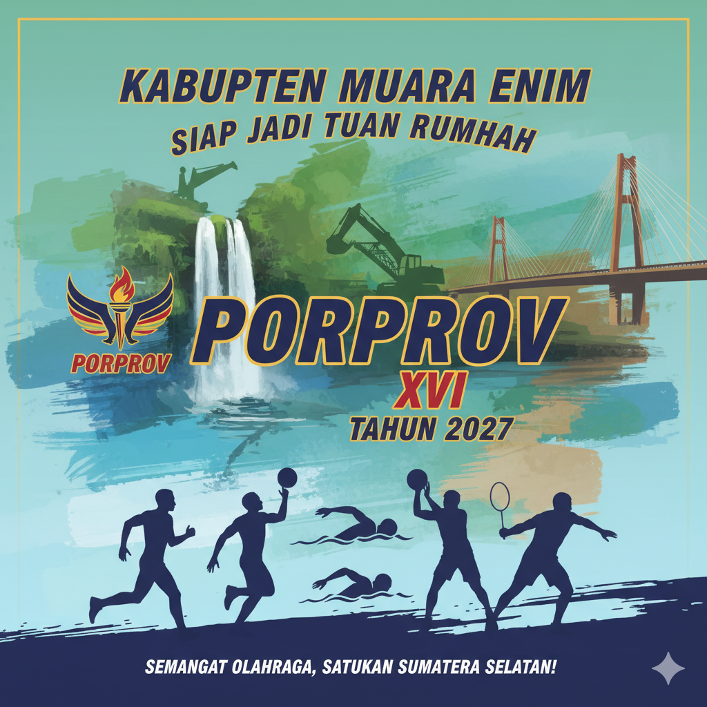 Muara Enim Siap Jadi Tuan Rumah PORPROV XVI Tahun 2027