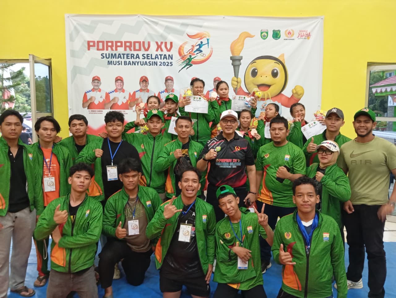 Atlet Gulat Kota Palembang Gemilang di Porprov XV MUBA: Raih 2 Emas, 5 Perak, dan 10 Perunggu