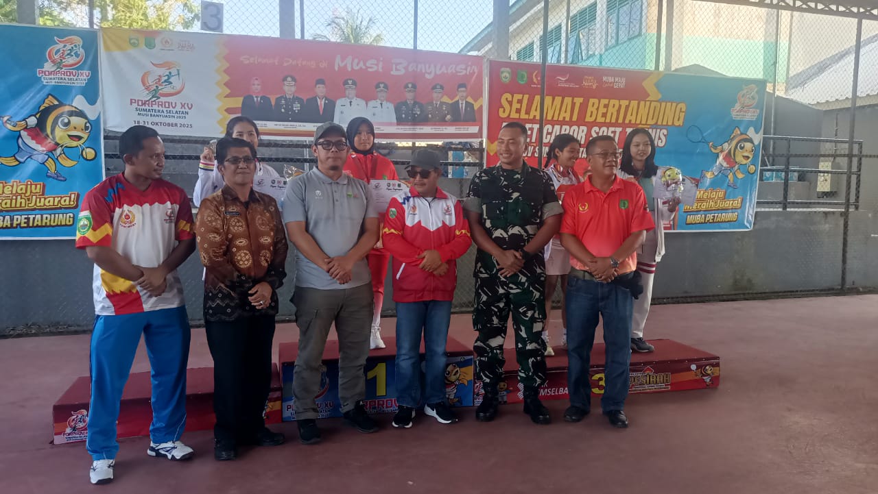 Wakil Bupati Musi Banyuasin Resmi Menutup Pertandingan Soft Tenis di Porprov XV, Apresiasi Atlet dan Semangat SportivitasFOR IMMEDIATE RELEASE