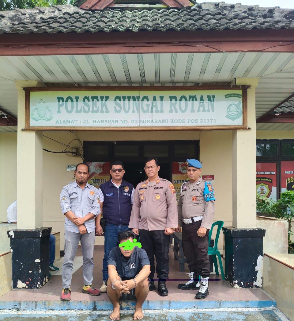 Tim SURO Polsek Sungai Rotan Berhasil Amankan Pelaku Kasus Penganiayaan