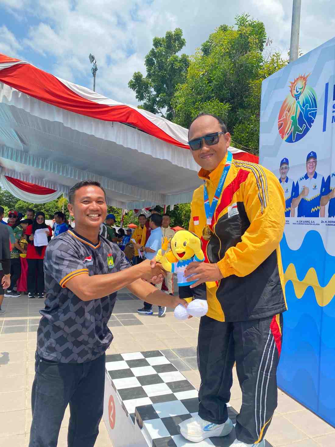 Firmansyah “Obot” Atlet Renang NPCI Prabumulih Raih 4 Medali di Peparprov V Sumsel 2025