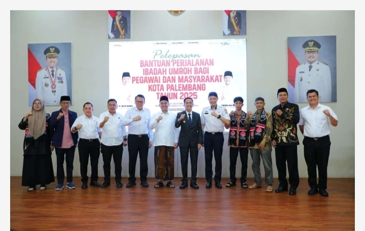 Pemkot Palembang Berangkatkan 97 Penerima Bantuan Umroh