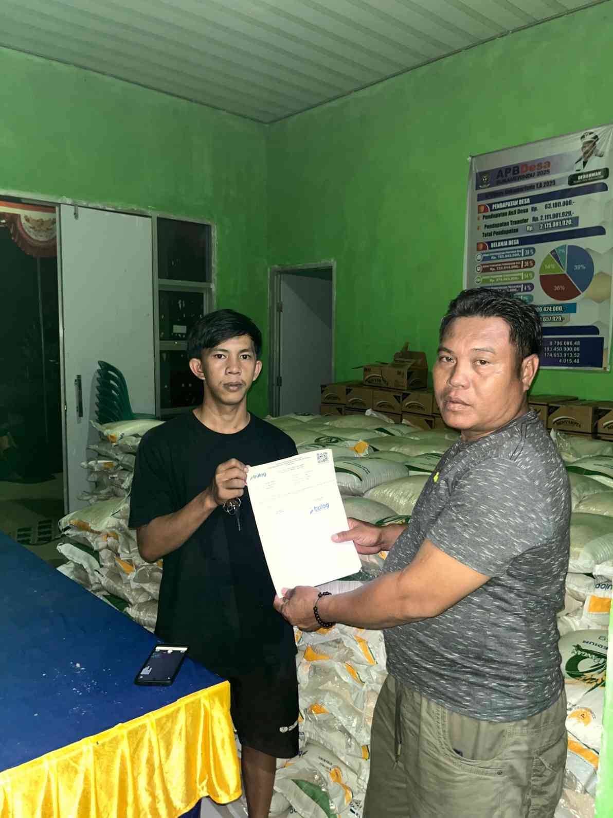 Salurkan BPNT Dua Bulan Kepada 259 KPM, Warga Desa Sukamerindu