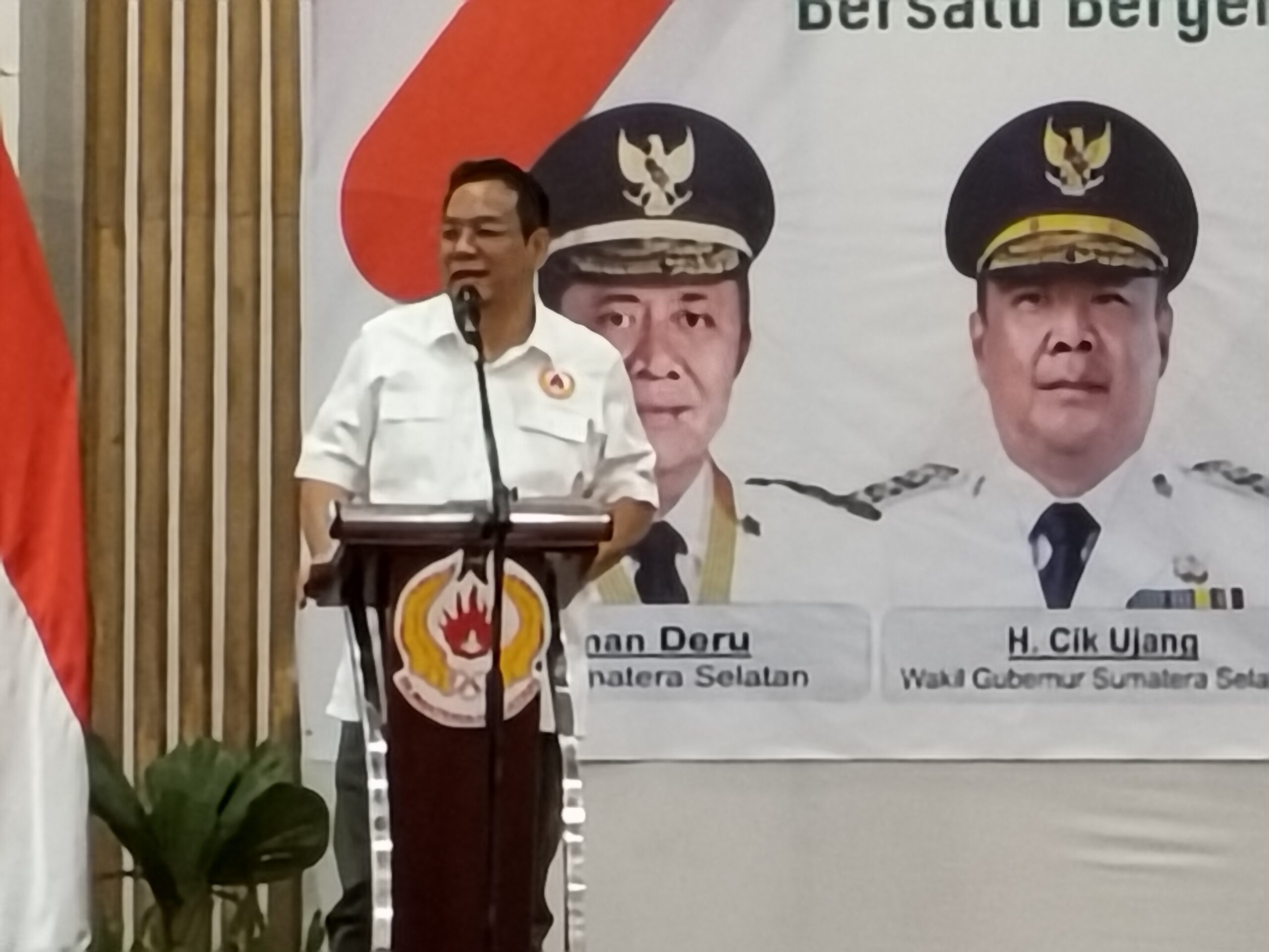 KETUM KONI SUMSEL YULIAN GUNHAR HADIRI RAKERPROV, BUKA WADAH SINERGI UNTUK MAJUI OLAHRAGA SUMSEL