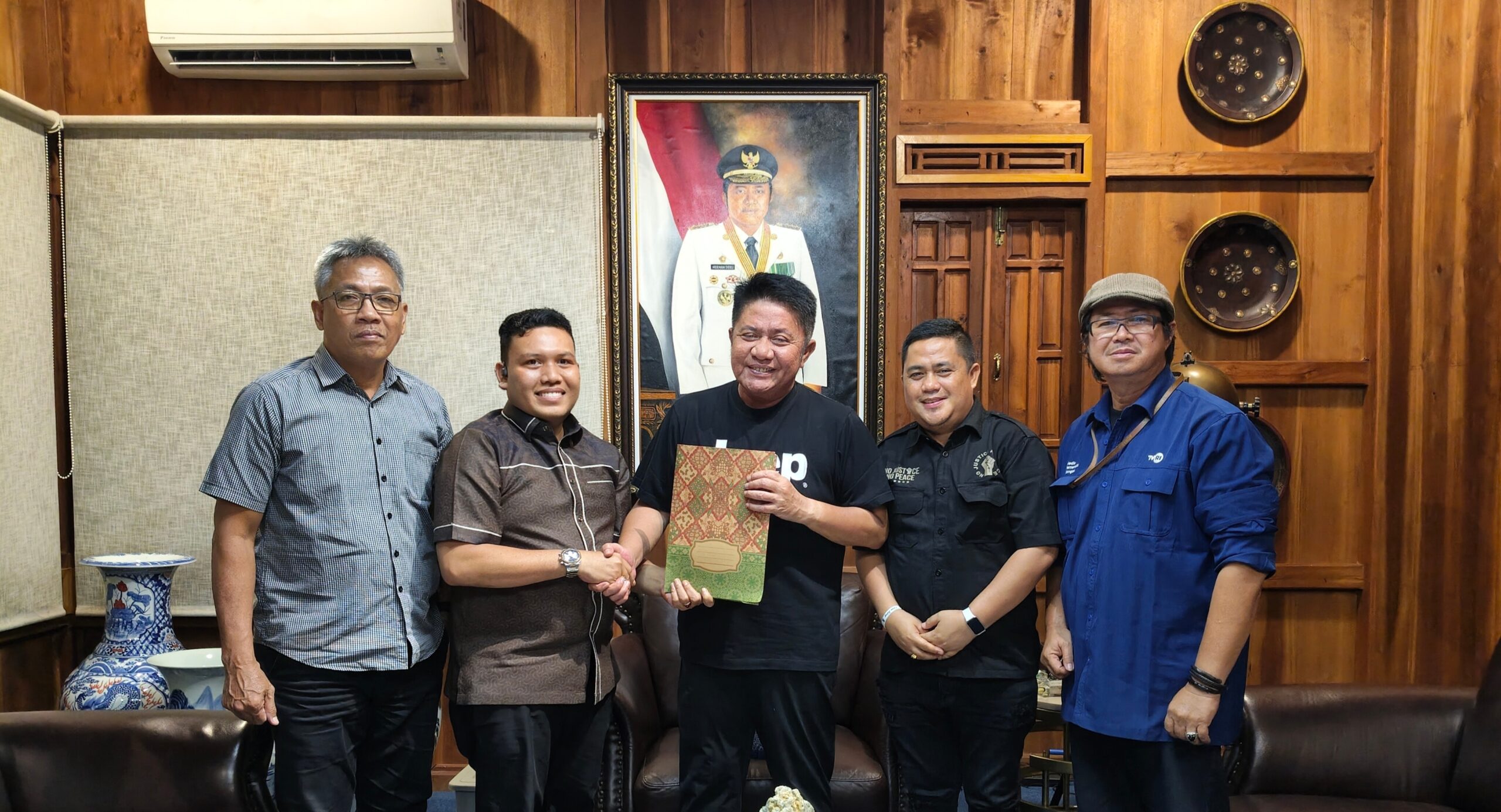 Gubernur Sumsel Terima Audiensi KSMI Sumsel, Setuju Hadiri Pelantikan di Griya Agung – Palembang Akan Selenggarakan Liga Nusantara dan Piala Dunia Mini Football 2026