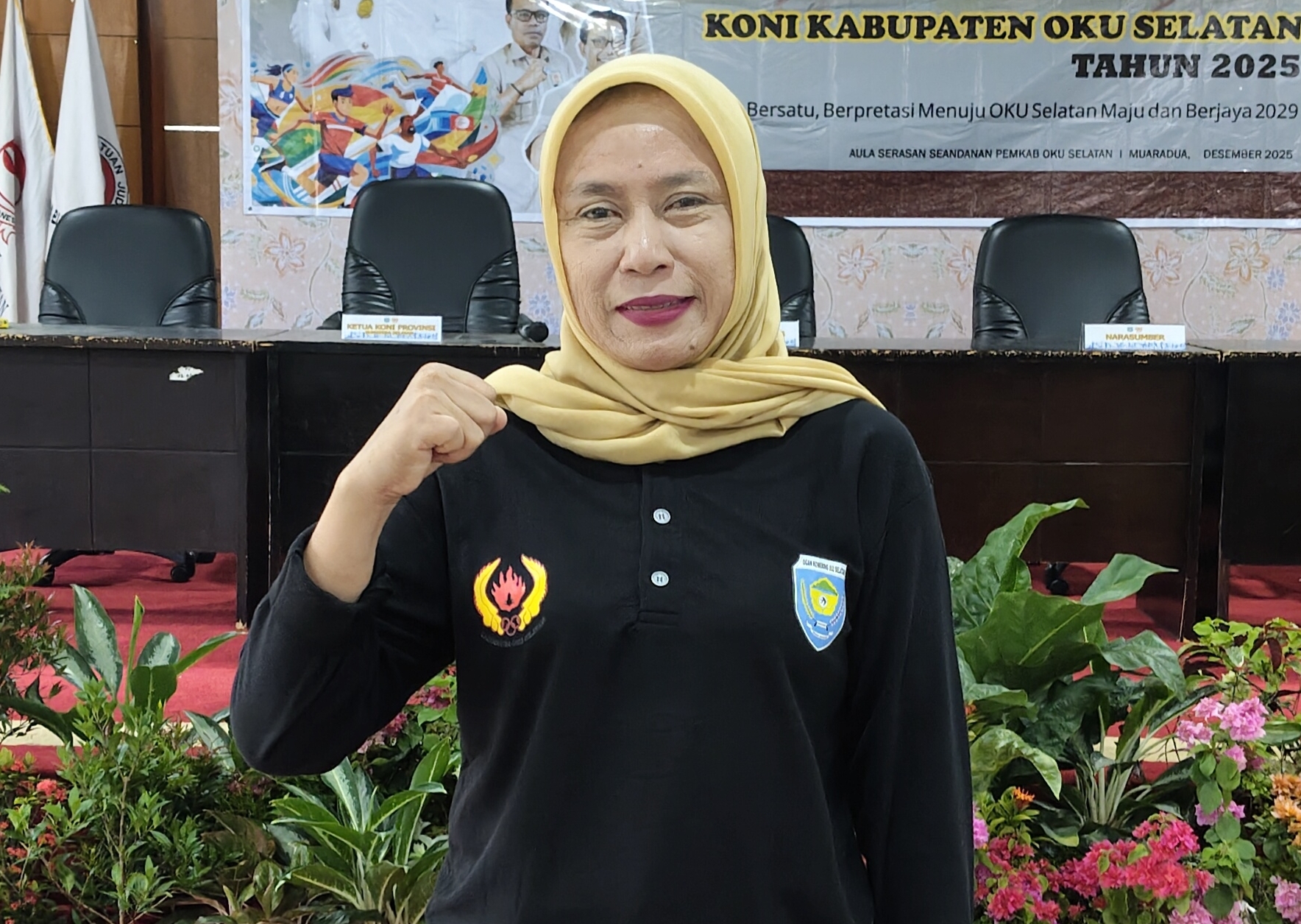 ERLINA VIRGOSIA SE TERPILIH SECARA AKLAMASI JADI KETUA KONI OKUS PERIODE 2026 – 2030