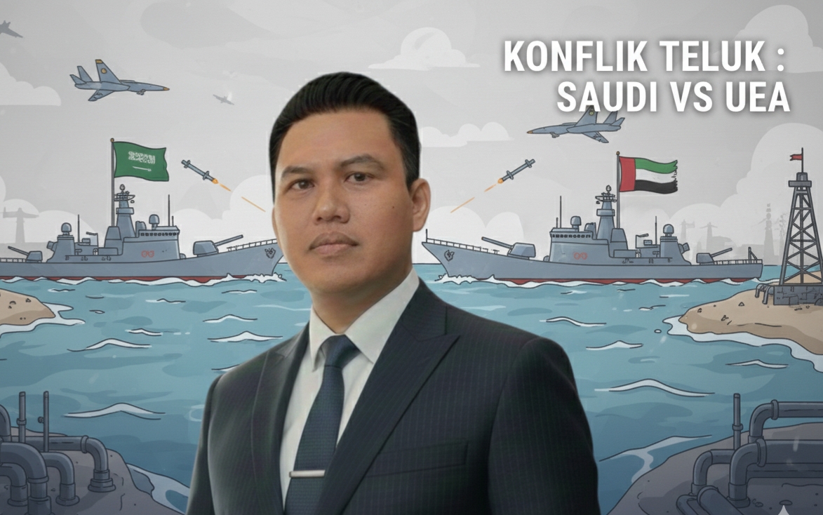 Perpecahan yang Menggoyahkan Fondasi Teluk: Eskalasi Ketegangan antara Arab Saudi dan UEA di Yaman Sebagai Manifestasi Persaingan Kekuasaan, Identitas Geopolitik, dan Dinamika Regional yang Mendalam”