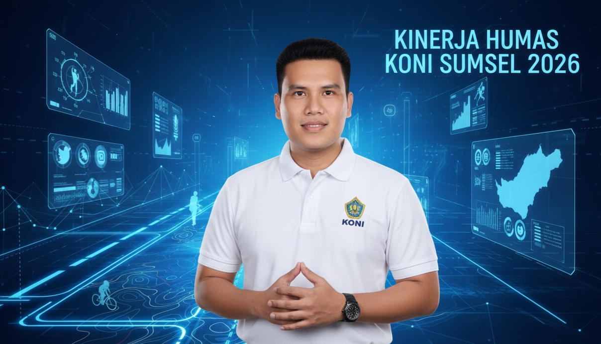 TRANSFORMASI KOMUNIKASI DAN KEHADIRAN INSTITUSIONAL MELALUI KINERJA BIDANG HUMAS KONI SUMSEL