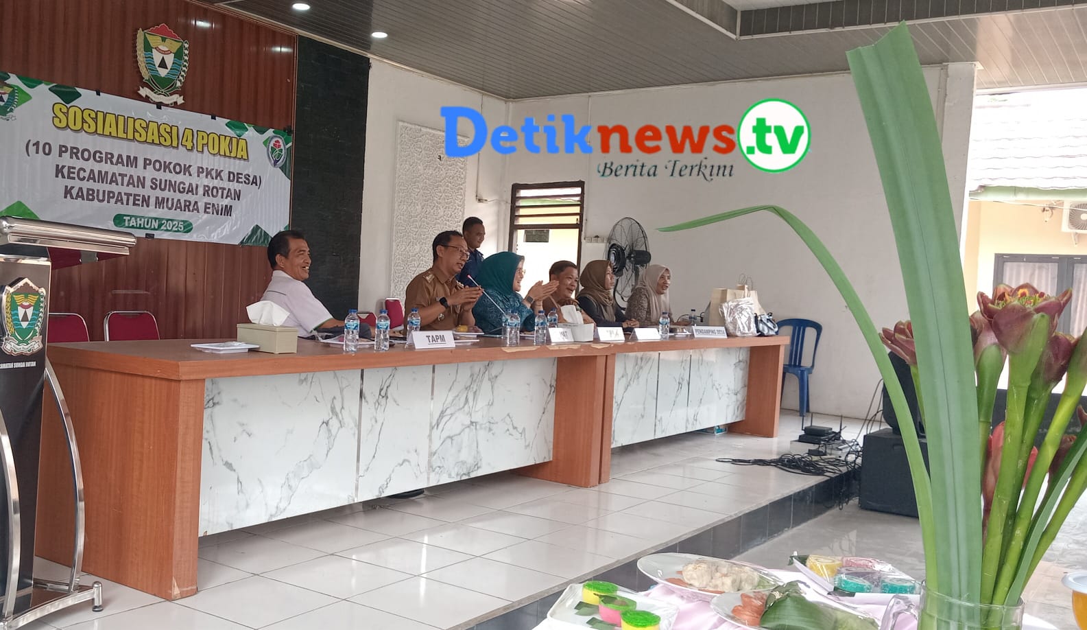 Sosialisasi 14 Program Pokok PKK Kecamatan Sungai Rotan Muara Enim 2025