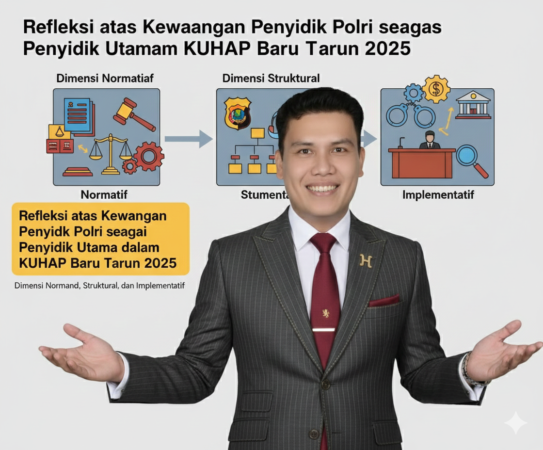 Refleksi atas Kewenangan Penyidik Polri sebagai Penyidik Utama dalam KUHAP Baru Tahun 2025