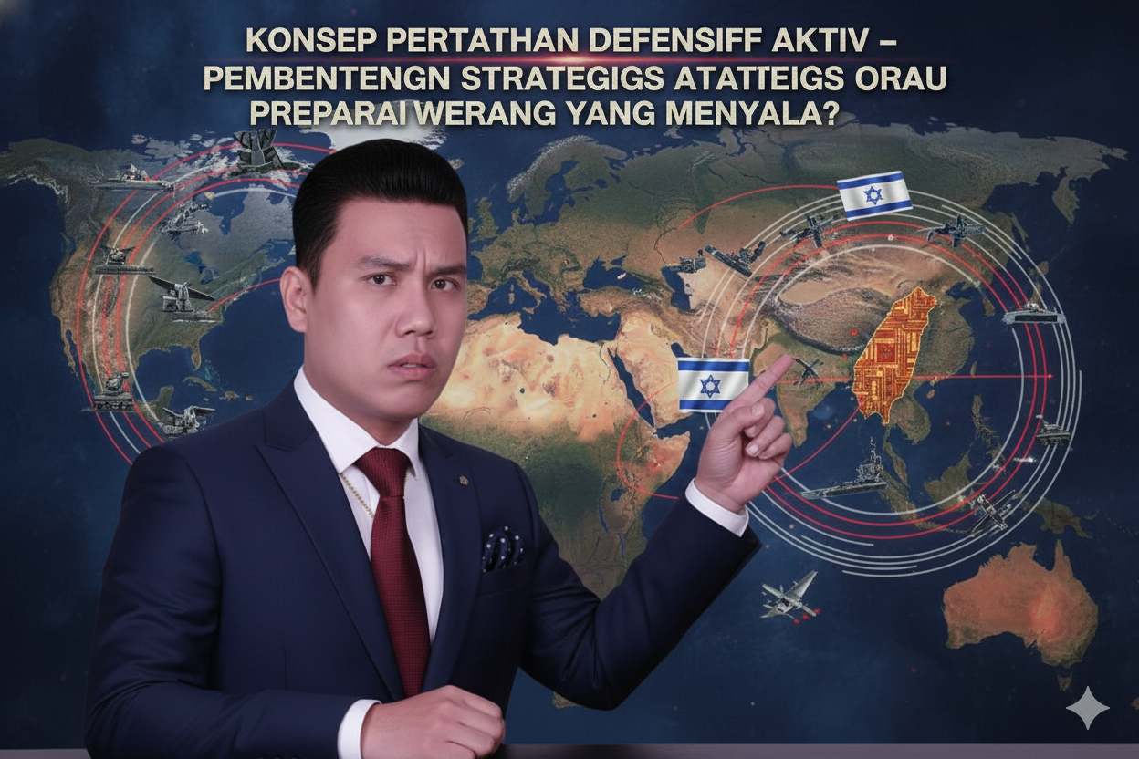 KONSEP PERTAHANAN DEFENSIF AKTIF – PEMBENTENGAN STRATEGIS ATAU PREPARASI PERANG YANG MENYALA?