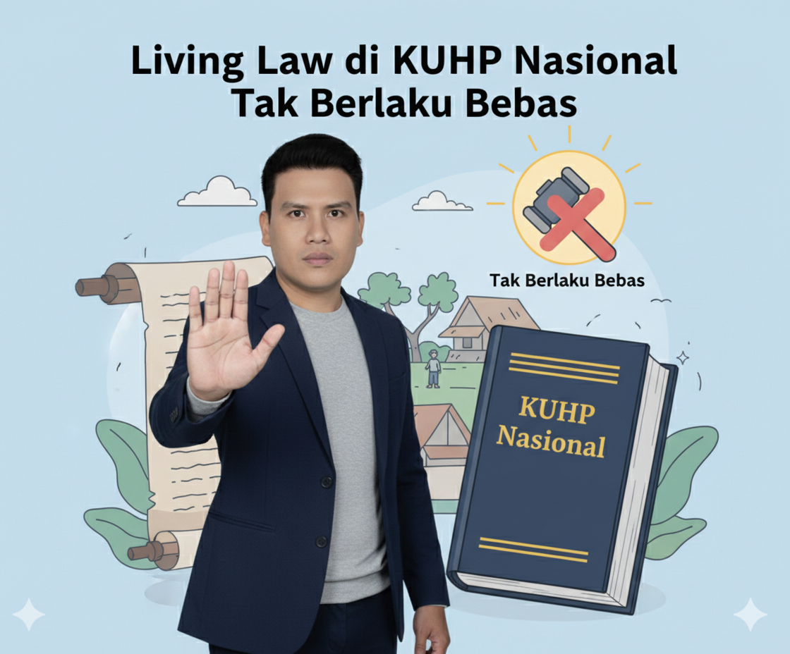 Living Law dalam Konteks “KUHP Nasional Tak Berlaku Bebas”: Perspektif yang Mengintegrasikan Realitas Sosial dengan Norma Hukum Formal