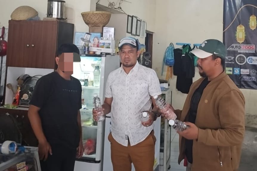 Polresta Cirebon Sita 294 Botol Miras Hasil Razia Pekat